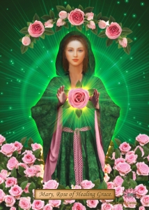 Mary, Rose of Healing Grace 5x7